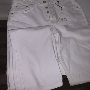 White Zara Jeans size 6